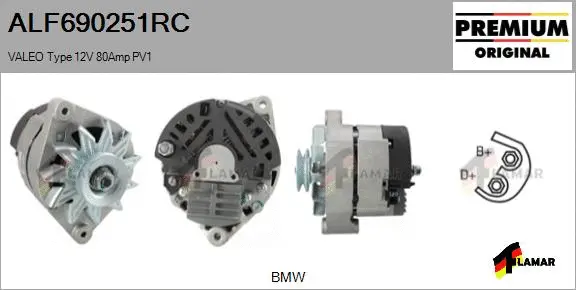 Alternator (ALF690251RC)