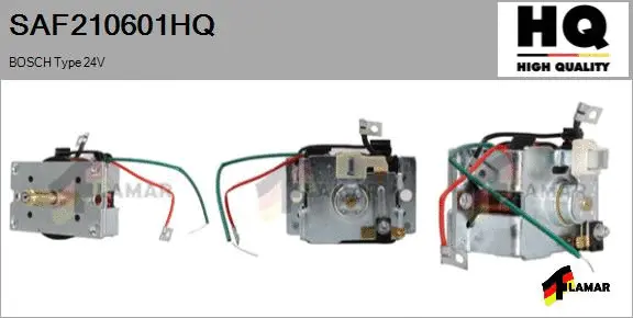 Solenoid Switch, starter (SAF210601HQ)