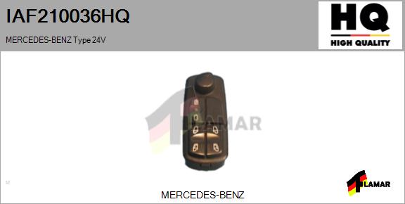 Switch, window regulator (IAF210036HQ)