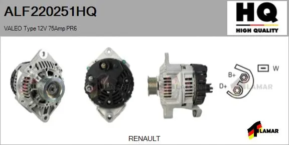 Alternator (ALF220251HQ)