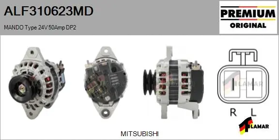 Alternator (ALF310623MD)