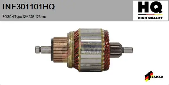 Armature, starter (INF301101HQ)