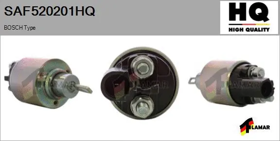 Solenoid Switch, starter (SAF520201HQ)
