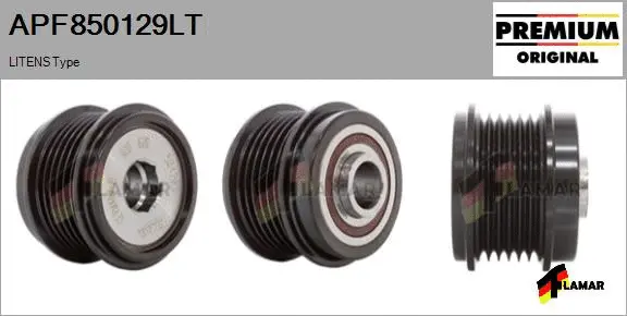 Belt Pulley, alternator (APF850129LT)