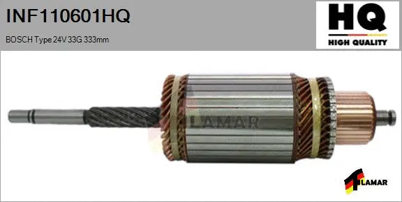 Armature, starter (INF110601HQ)