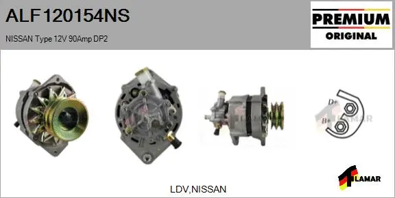 Alternator (ALF120154NS)