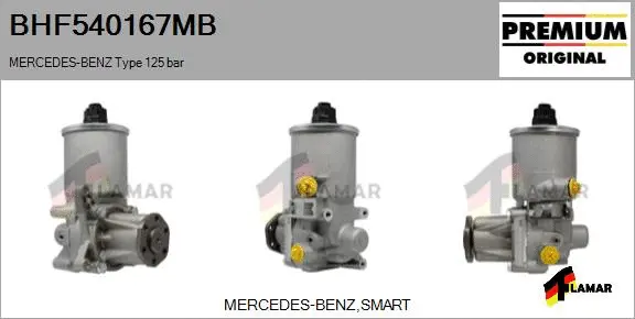 Hydraulic Pump, steering (BHF540167MB)