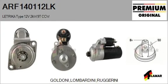 Starter (ARF140112LK)