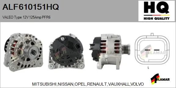 Alternator (ALF610151HQ)