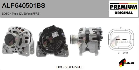 Alternator (ALF640501BS)