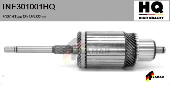 Armature, starter (INF301001HQ)