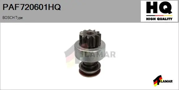 Pinion, starter (PAF720601HQ)