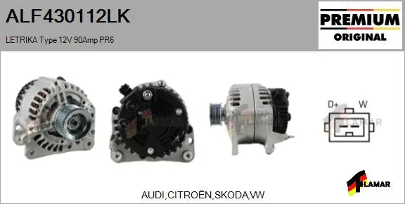 Alternator (ALF430112LK)