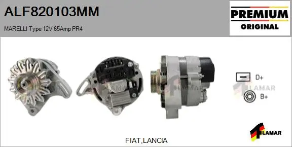 Alternator (ALF820103MM)