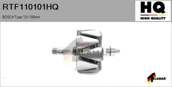 Rotor, alternator (RTF110101HQ)
