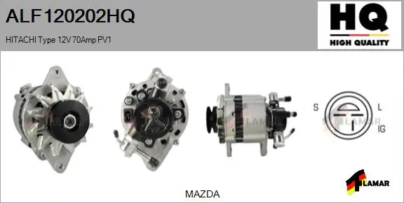 Alternator (ALF120202HQ)
