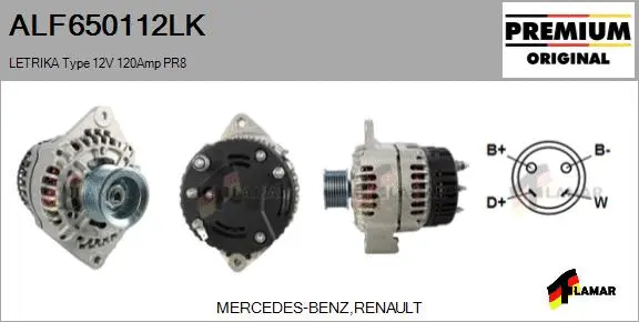 Alternator (ALF650112LK)