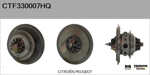 Core assembly, turbocharger (CTF330007HQ)