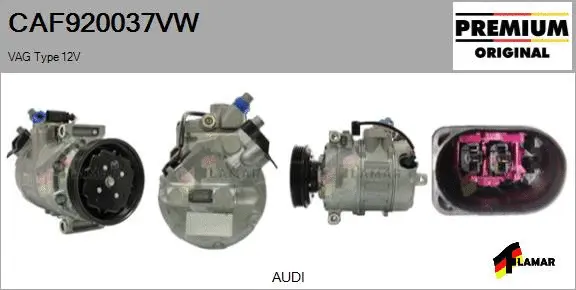 Compressor, air conditioning (CAF920037VW)