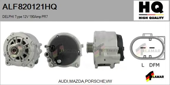 Alternator (ALF820121HQ)