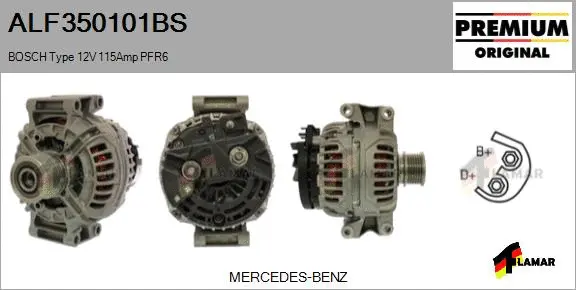 Alternator (ALF350101BS)