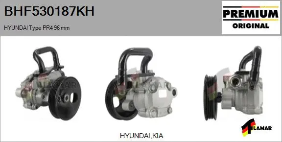 Hydraulic Pump, steering (BHF530187KH)