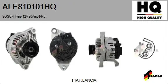 Alternator (ALF810101HQ)