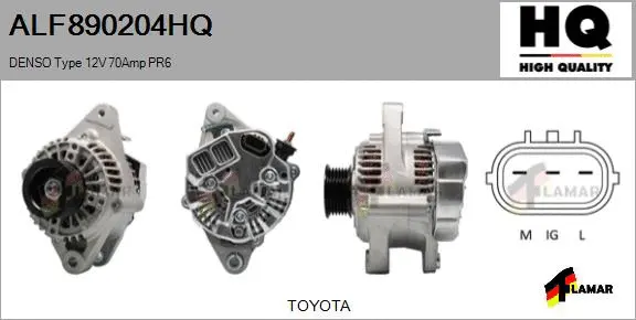 Alternator (ALF890204HQ)