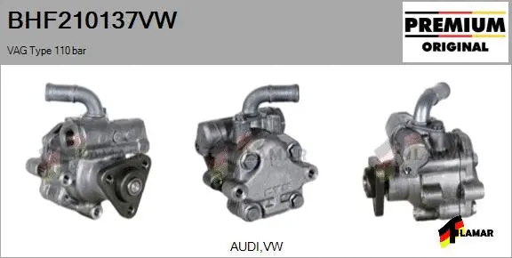 Hydraulic Pump, steering (BHF210137VW)