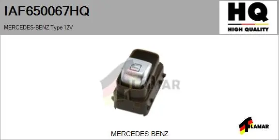 Switch, window regulator (IAF650067HQ)