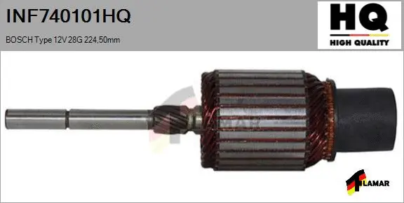 Armature, starter (INF740101HQ)