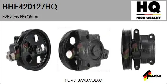Hydraulic Pump, steering (BHF420127HQ)