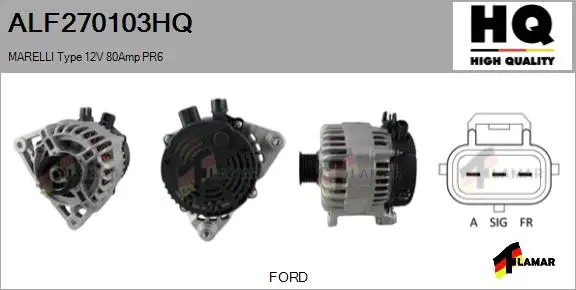 Alternator (ALF270103HQ)