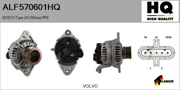 Alternator (ALF570601HQ)