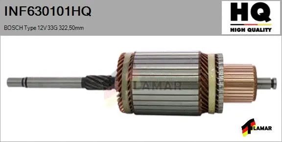 Armature, starter (INF630101HQ)