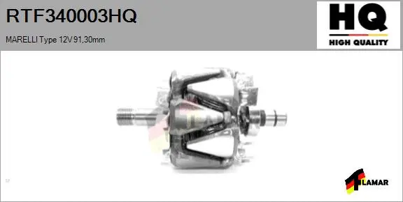 Rotor, alternator (RTF340003HQ)