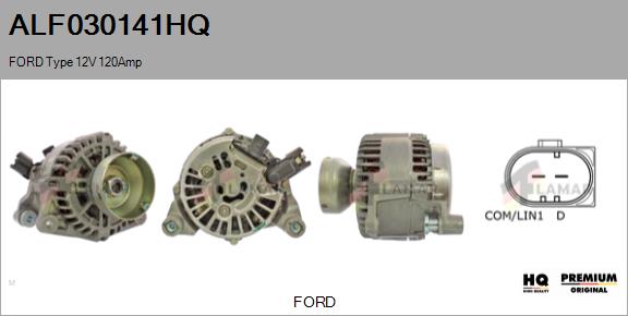 Alternator (ALF030141HQ)