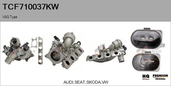 Charger, charging (supercharged/turbocharged) (TCF710037KW)