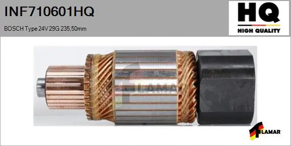 Armature, starter (INF710601HQ)
