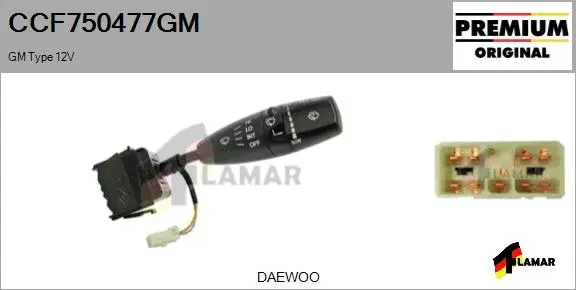 Steering Column Switch (CCF750477GM)