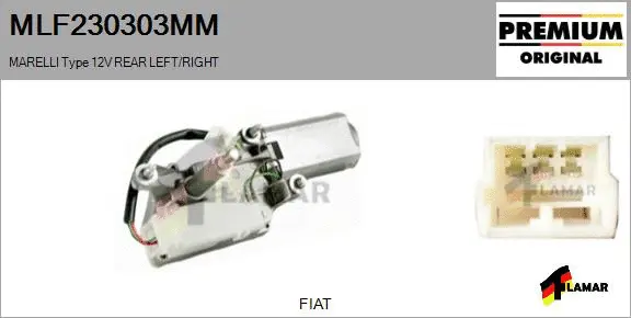 Wiper Motor (MLF230303MM)