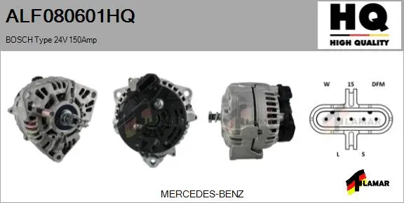 Alternator (ALF080601HQ)
