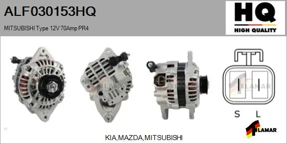 Alternator (ALF030153HQ)