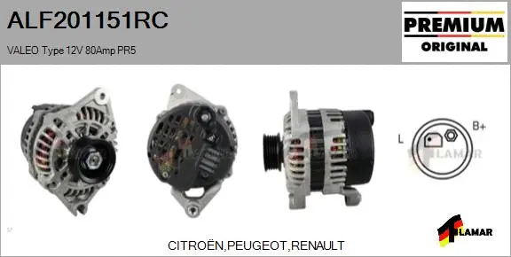 Alternator (ALF201151RC)