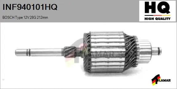 Armature, starter (INF940101HQ)