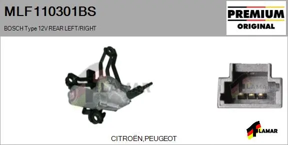 Wiper Motor (MLF110301BS)