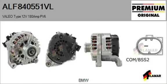 Alternator (ALF840551VL)