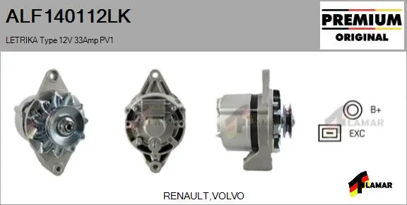 Alternator (ALF140112LK)