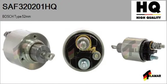 Solenoid Switch, starter (SAF320201HQ)