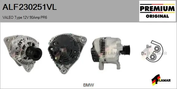 Alternator (ALF230251VL)